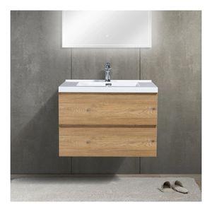 Ensemble <span class=keywords><strong>de</strong></span> meuble-lavabo <span class=keywords><strong>de</strong></span> <span class=keywords><strong>salle</strong></span> <span class=keywords><strong>de</strong></span> <span class=keywords><strong>bain</strong></span> avec miroir et éclairage pour <span class=keywords><strong>une</strong></span> installation résidentielle complète et des projets <span class=keywords><strong>de</strong></span> rénovation <span class=keywords><strong>de</strong></span> la maison avec plan <span class=keywords><strong>de</strong></span> travail - Product Image 4