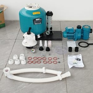 Système de filtration de <span class=keywords><strong>sable</strong></span> pour piscine tout-en-un, installation facile pour piscines hors sol, comprend pompe et <span class=keywords><strong>filtre</strong></span> - Product Image 2