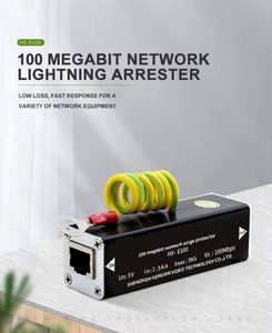 1000Mbps Surge Protector megibit/Gigabit RJ45 Ethernet sét arrester cho chuyển đổi <span class=keywords><strong>Router</strong></span> NVR IP Camera an ninh bảo vệ - Product Image 2