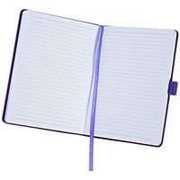 Carnet de notes personnalisé avec couverture rigide en satin de Vienne gaufrée