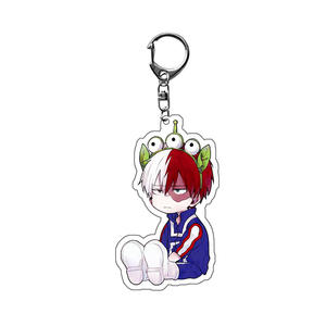 Porte-clés acrylique <span class=keywords><strong>My</strong></span> <span class=keywords><strong>Hero</strong></span> Academiaed Version Q Options multiples Motif clair - Product Image 3