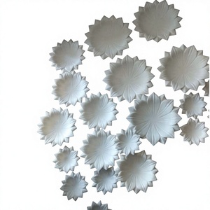 Exportador indio ofrece cuenco de mármol con forma de loto blanco puro hecho a mano para regalos de negocios listos para enviar - Product Image 1