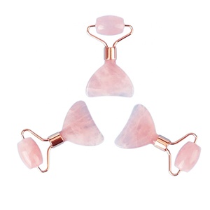 Nouveau Design Multifonction Masque Facial Brosse Rouleau De Jade Naturel Mini Vert Aventurine Eye <span class=keywords><strong>Roller</strong></span> Massager Rose <span class=keywords><strong>Quartz</strong></span> Jade <span class=keywords><strong>Roller</strong></span> - Product Image 2