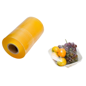 Alimentos en PVC personnalisé haute ténacité de qualité alimentaire 10mic sur un rouleau de <span class=keywords><strong>film</strong></span> étirable élastique pour légumes <span class=keywords><strong>et</strong></span> fraises - Product Image 2