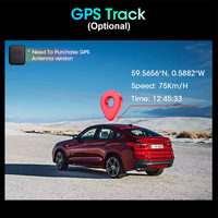 10.26'' Perekam Mengemudi 1080P 4K Kamera Pandangan Belakang Nirkabel Carplay Android Auto Layar Terpisah Mobil DVR Pemutar DVD Mobil