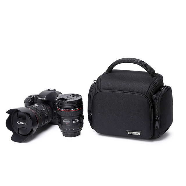 Digital Gear & Camera Bags for Photography Waterproof Padded Compact Camera Shoulder Bag for DSLR/SLR/Mirrorless Camera Bag