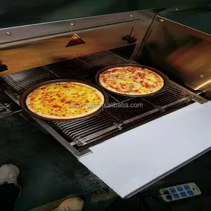 Bakery Pizza Oven Gas Commercial Stainless Steel High Quality 15/18 Inch Gas Transportable Pizza Oven