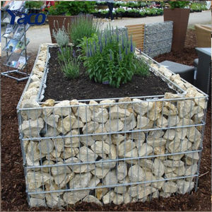 Saldata di gabion netto 50x50 maglia di filo a spirale rock gabbia di pietra muro di sostegno costruzione - Product Image 3