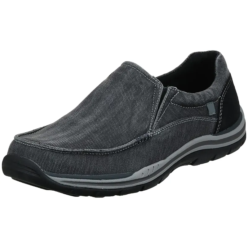 Yüksek kalite toptan ucuz çok fonksiyonlu rahat ayakkabılar makosen ayakkabı erkek rahat-fit Slip-On ayakkabılar