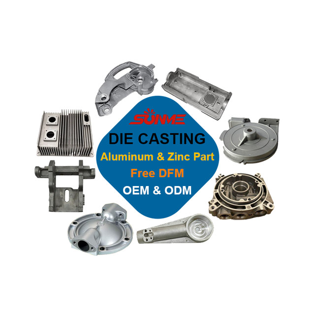 Custom One-Stop Metal Die Casting Solution Including Mold Design and Production Services
