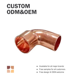Raccords de tuyauterie en cuivre forgé à prix d'usine, connecteurs de soudure pour matériaux de plomberie - Product Image 3