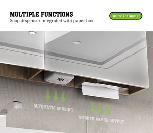 FANDA Factory Soporte de papel higiénico ecológico 304 Acero inoxidable Uso de cocina moderno montado en la pared - Product Image 5