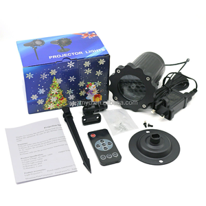 Outdoor Waterproof Plastic String <b>Lights</b> IP65 Rating Projection Snowflakes Lamp for Lawn Garden Christmas Storm Decorations - Product Image 3