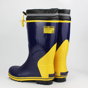 Bottes de sécurité industrielle pour hommes Bottes longues en <span class=keywords><strong>caoutchouc</strong></span> de bonne qualité Protection des pieds de travailleur pour la sécurité au travail Bottes en PVC industrielles - Product Image 6