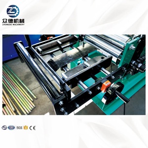 Machine de formage à froid de tuiles de pointe de toit de haute précision pour la fabrication de capuchons de pointe de toit en <span class=keywords><strong>acier</strong></span> coloré - Product Image 5