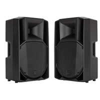 ART745-AMK4 Haut-parleur actif professionnel de 15 pouces pour scène, studio de danse, son stéréo haute puissance à trois voies, USB