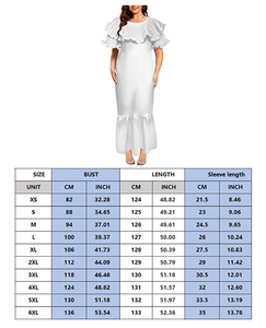 Venta Directa de Fábrica, Vestido Midi Moderno con Volantes en Capas, Talla Grande 6XL, Estampado Polinesio Samoa, Vestido de Fiesta para Mujer, Envío Directo - Product Image 5