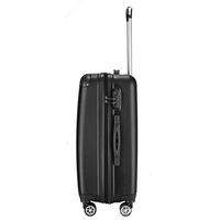 Valise de cabine rigide personnalisée en métal avec logo, 20, 24, 28 pouces, ensemble de bagages durables, mini valise à roulettes