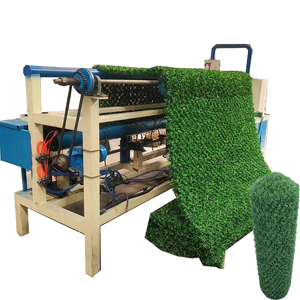 Automatic Green PVC Artificial Grass <strong>Wire</strong> <strong>Fence</strong> <strong>Making</strong> <strong>Machine</strong> Green <strong>Fence</strong> <strong>Machines</strong> - Product Image 6