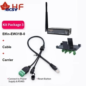 Hf cao bay Elfin-EW30B-0/EW31B-0/EW32B-0 RS232/RS485/TTL để 2.4G & 5G Wi-Fi RS485 để <span class=keywords><strong>Wifi</strong></span> máy chủ nối <span class=keywords><strong>ti</strong></span>ếp DTU - Product Image 4
