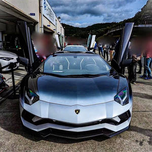 Runde ajustement parfait pour <span class=keywords><strong>Lamborghini</strong></span> <span class=keywords><strong>Aventador</strong></span> LP700 LP720 mise à niveau LP740S Sport pare-chocs avant OEM avec Kit de carrosserie de lèvre avant - Product Image 1