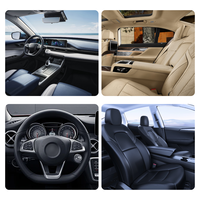 Impala 1.1mm Premium PVC Cuir Gaufré Personnalisation Gratuite En Vrac Mexique Série Stretch Étanche Siège De Voiture En Cuir Tissu pour