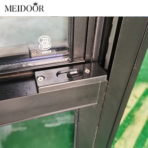 단일 및 이중 행 알루미늄 합금 유리 창 유리 스윙 오픈 스타일과 현대 집 창 디자인 - Product Image 6