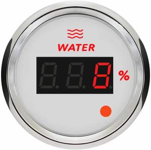 52mm船舶燃料ゲージ交換用ボートRVヨットカートラックモーターサイクル5調整可能信号240-33ohm 0-190ohm 240-30ohm - Product Image 1