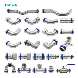 Thép không gỉ SS316L ss304l SS304 áp lực cao đánh bóng V hồ sơ Báo Chí Ống phù hợp 90 độ khuỷu tay với kết thúc đồng bằng - Product Image 6