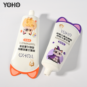 Kedi Kulaklı Kapaklı Çocuk Diş Macunu Tüpü, Çocukların Ağız Bakımı için ABL Plastik Tüp, 60ml/80ml, Eğlenceli Tasarım - Product Image 3