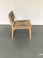 Fauteuil convertible de luxe en aluminium, style nordique, fait main, capitonné, extensible, pour bureau à domicile et salon, design Mid-Century Modern
