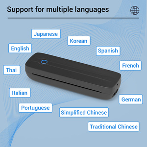 Y8 di động inkless di động ảnh tài liệu mini máy in cầm tay văn phòng nhỏ nhiệt <span class=keywords><strong>A4</strong></span> máy in - Product Image 3