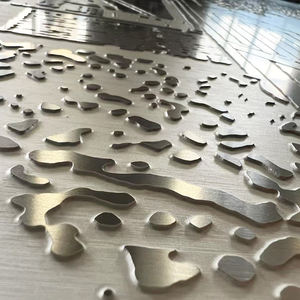 Panel de Acero Inoxidable 304 con Diseño Artístico Antiguo, Textura Parcialmente de Piedra, Grabado Profundo, Grosor de 20C - Product Image 4