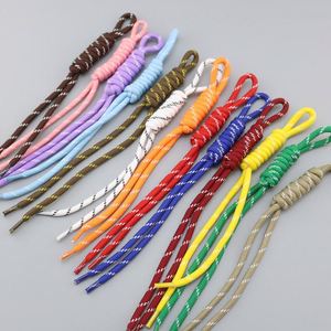 Colors Wholesale Nylon Braided Rope Car <b>Key</b> <b>Chains</b> Charm Rope Braided Lanyard Keychain Diy Rope Keychain Accessories - Product Image 2