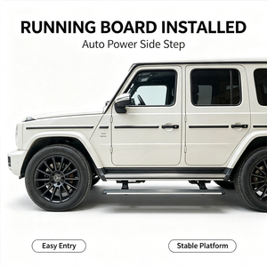 Marchepieds électriques de luxe en alliage d'aluminium de haute qualité MASSAIT pour Jeep Wrangler 2023, Toyota Land Cruiser, <span class=keywords><strong>Ram</strong></span>, GWM - Product Image 6