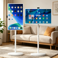 Pantalla Portátil XSL de 27 Pulgadas, Pantalla Táctil Android, Televisor de Pantalla Plana