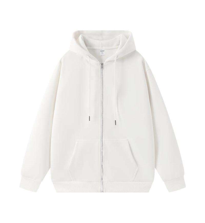 Zipper style-white