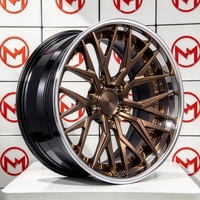 Jantes en alliage Maxtera Forged Custom RFG3 3 pièces pour voitures particulières Corvette C8 BMW X5M Audi Porsche 911 McLaren Ferrari