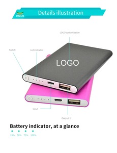 Mini Powerbank 4000mAh Chargeur de téléphone portable Banque d'alimentation USB Prix bon marché Choix de cadeaux - Product Image 3