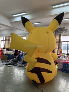 Nouveau modèle de <span class=keywords><strong>Pikachu</strong></span> gonflable géant léger mené par dessin animé de la conception 3m avec le coeur rouge à vendre - Product Image 5