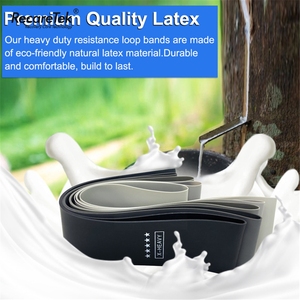 Set de 5 Bandas Elásticas de Resistencia para Entrenamiento Físico, Pilates y Accesorios para Adultos, Color Gris Degradado, Equipo Deportivo - Product Image 5