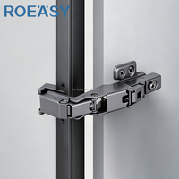 Bisagra Hidráulica de Cierre Suave de 165 Grados para Puerta de Vidrio con Marco de Aluminio