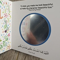 Impression personnalisée de livres cartonnés pour enfants avec miroir
