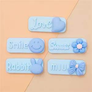 Korea Hairpin Patch Resin Jewelry Accessories Resin Flat Back Resin Art Supplies For Decoration