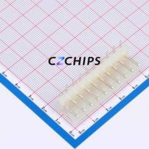 5.08-10AW Wire-to-Board Pin Header Bent Lead Through Hole,P=5.08mm Connector 1x10P 5.08mm Right Angle Insert 10P - Product Image 1