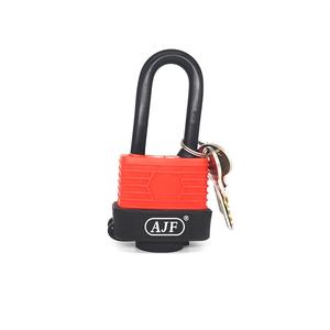 Cadenas à clé en acier laminé incurvé, durable, anti-poussière, avec couvercle en plastique étanche - Product Image 5