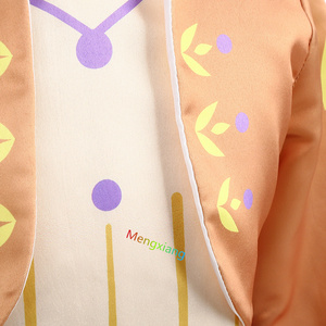 Robe de princesse <span class=keywords><strong>Anna</strong></span> pour filles <span class=keywords><strong>Costume</strong></span> Elsa avec accessoires Déguisement jaune Fête d'anniversaire pour enfants Noël Halloween Cosplay - Product Image 5