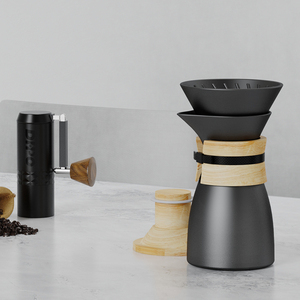 DHPO-mesa de centro personalizada de alta calidad, conjunto de herramientas de <span class=keywords><strong>barista</strong></span>, amoladora manual con regalo Premium, venta al por mayor - Product Image 2