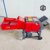Machine à hacher le fourrage pour la préparation du foin, de l'herbe, de l'ensilage et de l'alimentation animale, adaptée à l'élevage et à l'agriculture