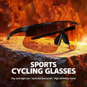 Lunettes de <span class=keywords><strong>soleil</strong></span> de sport pour homme et <span class=keywords><strong>femme</strong></span>, grande monture, pour l'alpinisme, le <span class=keywords><strong>ski</strong></span>, les activités de plein air, coupe-vent et pare-<span class=keywords><strong>soleil</strong></span>, lunettes de vélo - Product Image 4